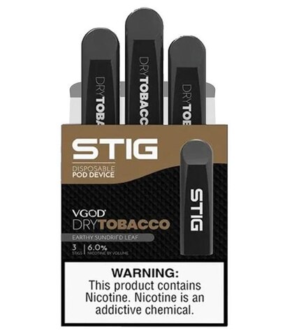 Stig VGOD Dry Tobacco Disposable Vape